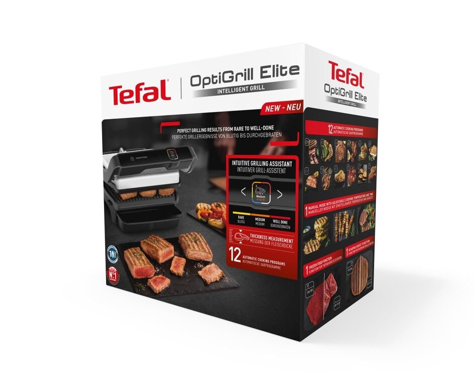 EAN 3168430297555 - Tefal OptiGrill Elite GC750D parrilla eléctrica de contacto imagen 4