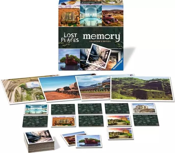 La Memoria De Ravensburger Collector Perdió Lugares, Juego De Memoria 23499