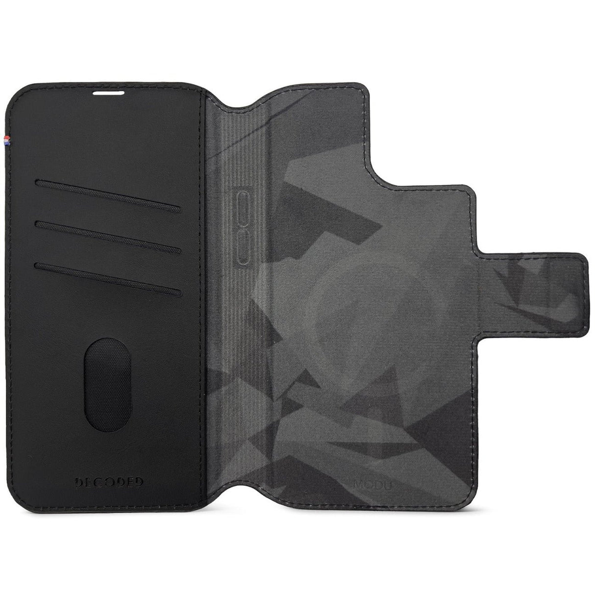 EAN 8720593006723 - Decoded Modu Wallet funda para teléfono móvil 17 cm (6.69") Funda cartera Negro imagen 5
