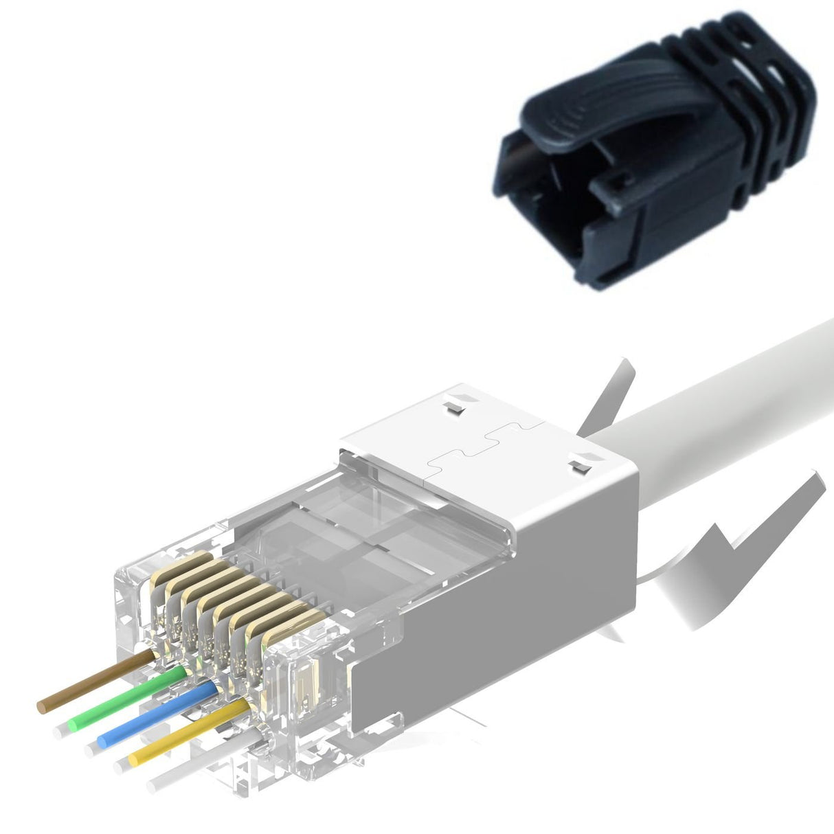 EAN 5704174603757 - Lanview LVN125311 conector imagen 1