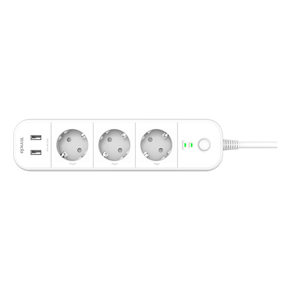 EAN 6932849426090 - Tenda SP15(EU) regleta inteligente 3 salidas AC 2 Blanco imagen 1