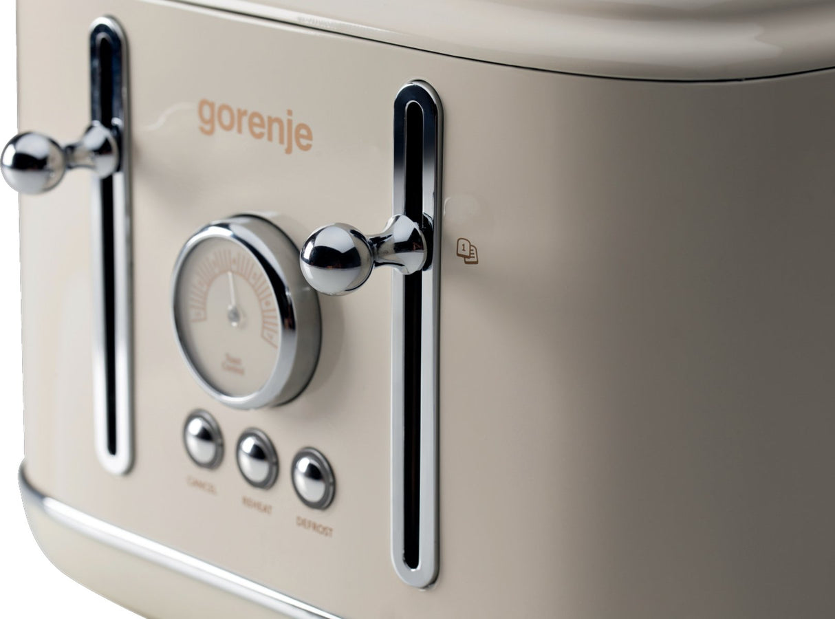 Gorenje T2300clin 7 4 Rebanada(S) 1150 W Beige