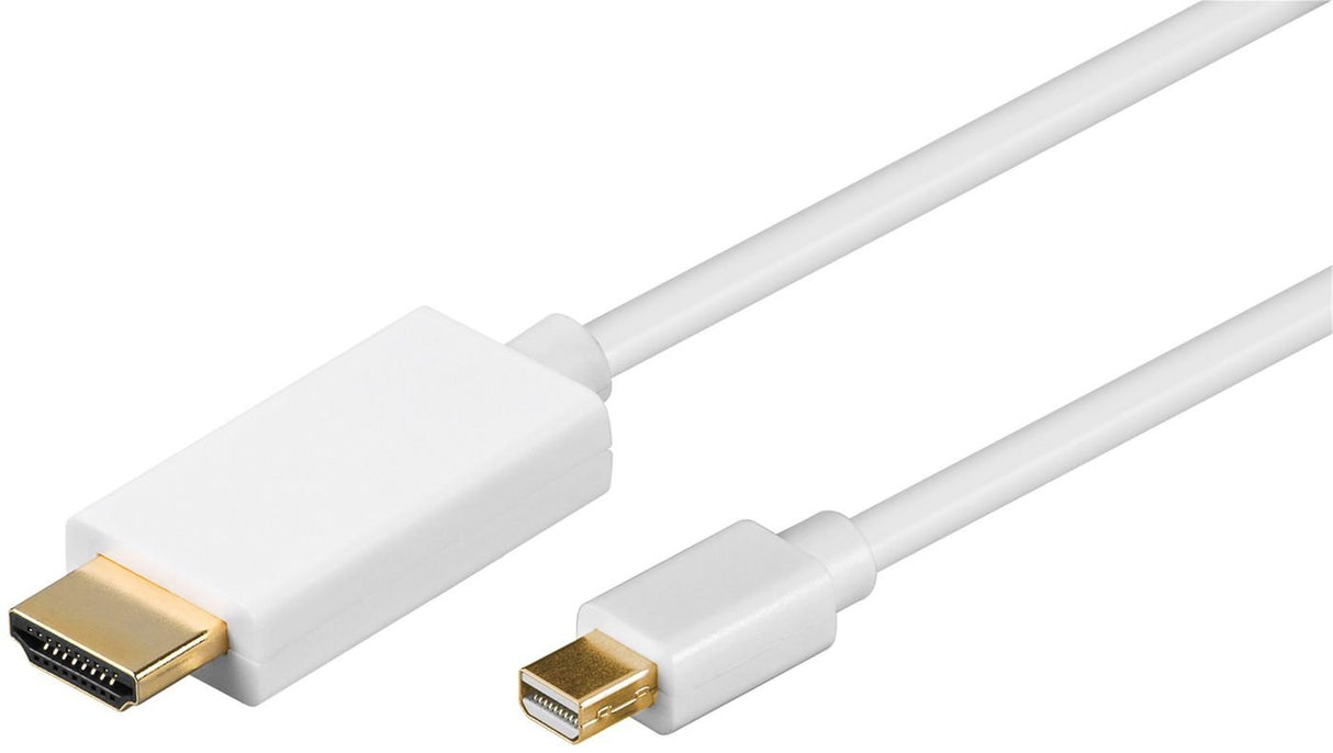 EAN 5711045061417 - Microconnect MDPHDMI5 adaptador de cable de vídeo 5 m Mini DisplayPort HDMI tipo A (Estándar) Blanco imagen 1
