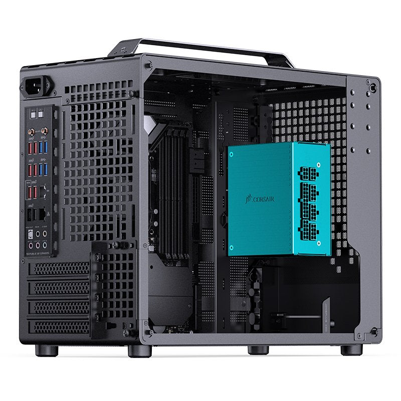 Jonsplus Z20 Micro-Atx Carcasa, Con Tragegriff - Negro
