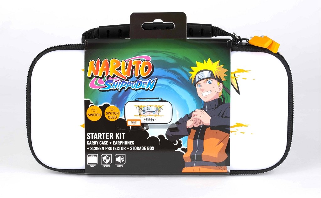 Kit De Inicio Para Nintendo Switch Konix Naruto Starter Kit