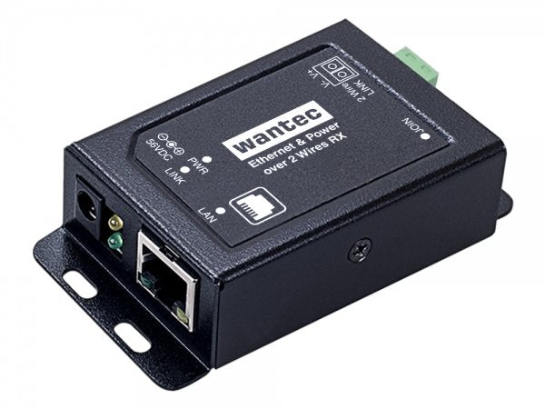 Adaptador Wantec 2wip E Poe Terminal De Tornillo Interruptor Lateral Transmisor