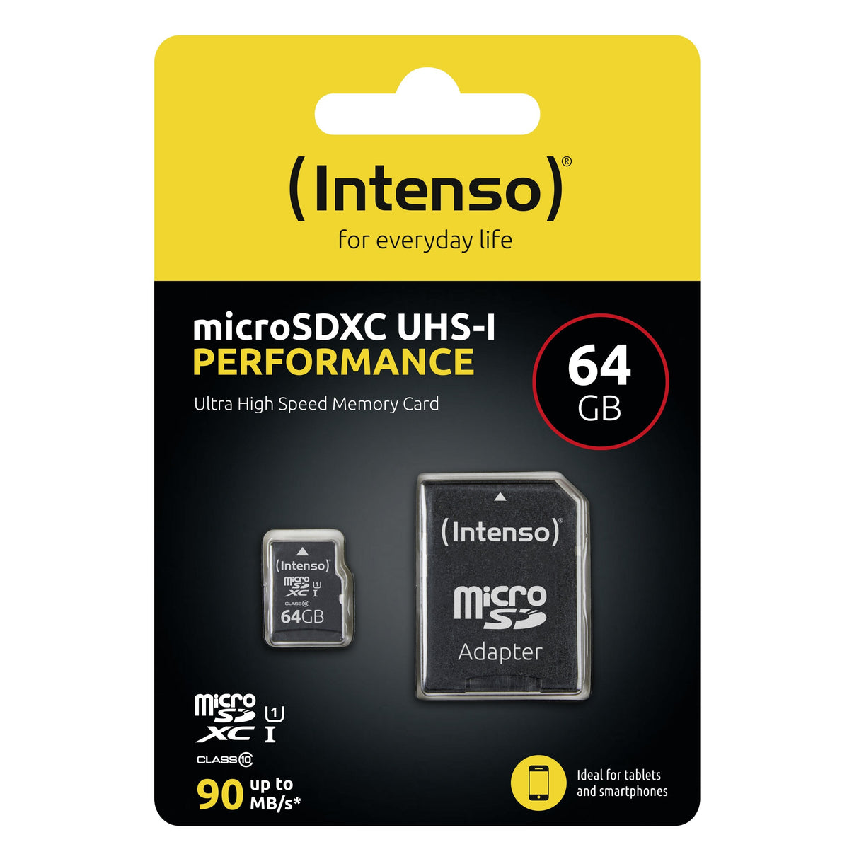 Intenso 3424490 Memoria Flash 64 Gb Microsd Uhs-I Clase 10