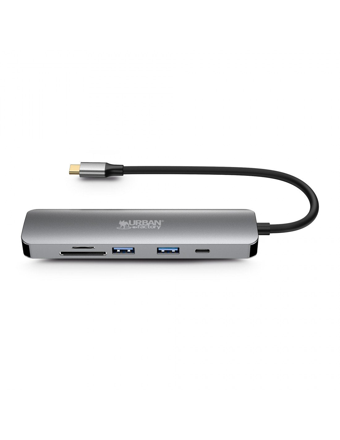 EAN 3760170884639 - Urban Factory MHC45UF base para portátil y replicador de puertos Alámbrico USB 3.2 Gen 1 (3.1 Gen 1) Type imagen 3