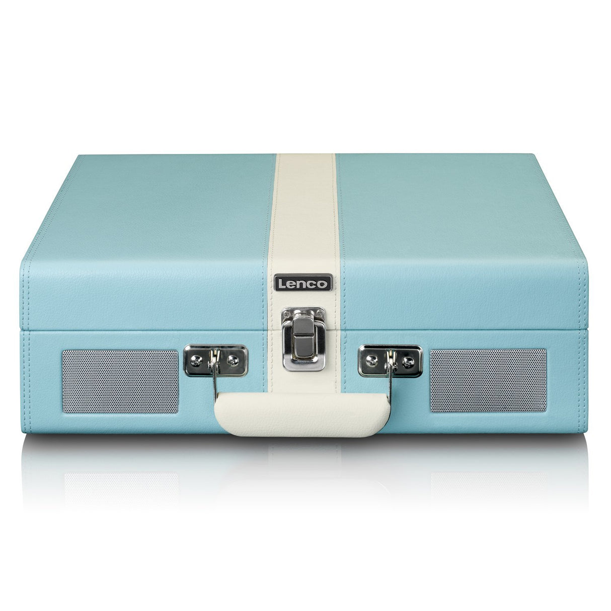EAN 8711902044895 - Lenco TT-110 Tocadiscos de tracción por correa Azul, Blanco Semiautomático imagen 2