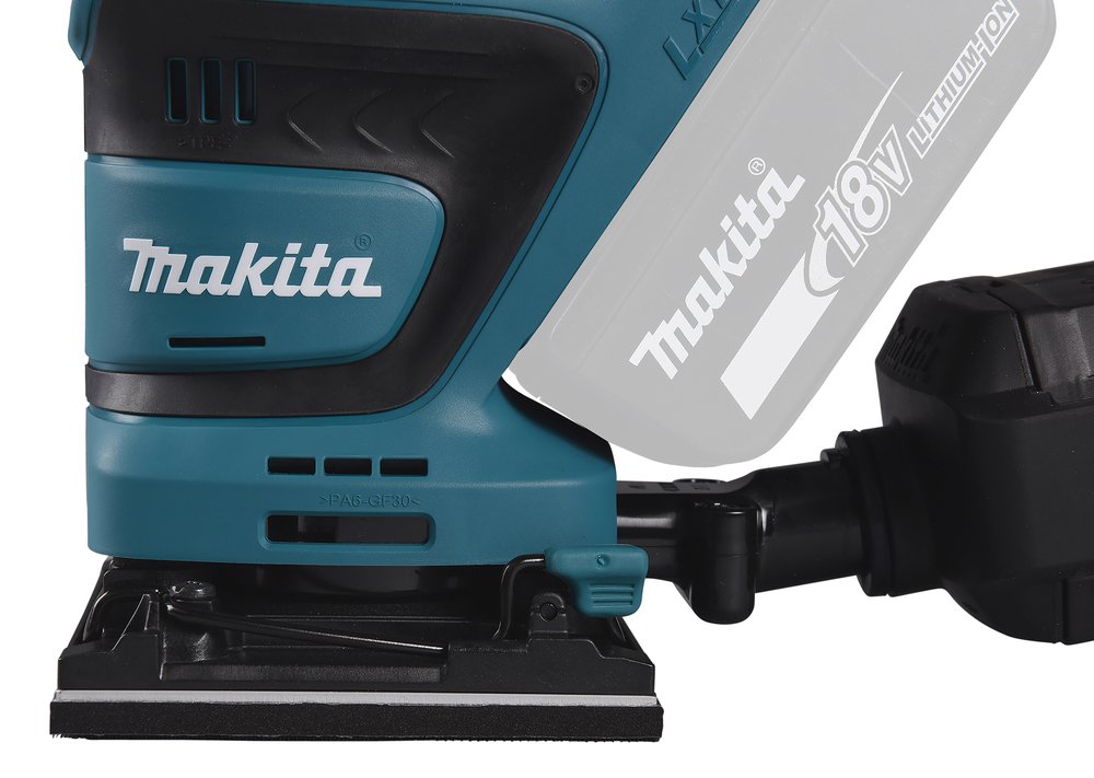 Lijadora Makita Dbo480z Portátil Lijadora Rotorbital 14000 Opm Negro, Azul 210 W