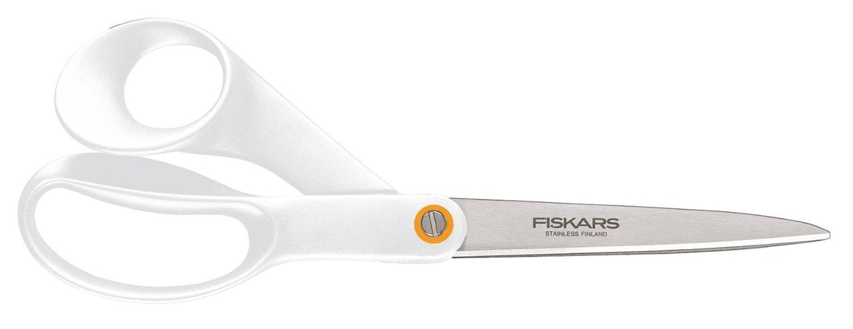 Fiskars 1020412 Universalschere, 21 Cm, Blanco