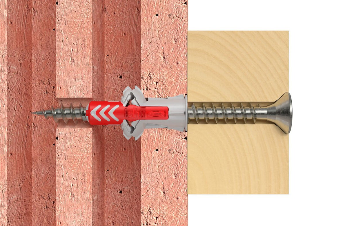 EAN 4048962240047 - Fischer DuoPower 4 pieza(s) Juego de enchufes de pared y tornillos 30 mm imagen 8