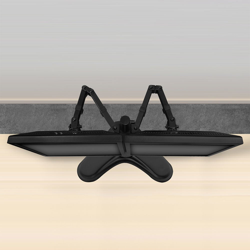 Ewent Soporte De Escritorio Para 2 Monitores De Hasta 32" Ewent Ew1536, Independiente, 16 Kg, 81,3 Cm (32"), 100 X 100 Mm, Ajustes De Altura, Negro