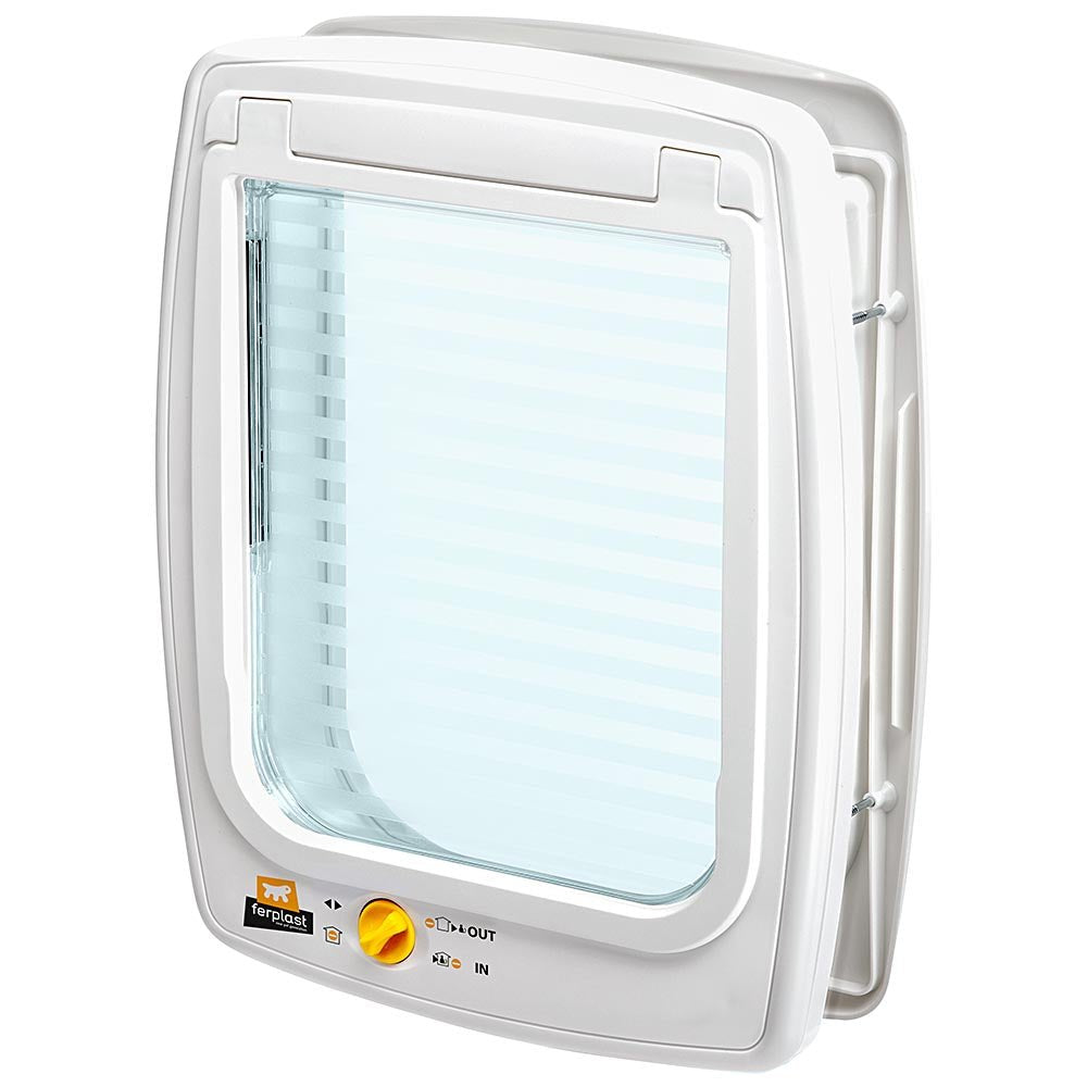 Swing 11 - Puerta Blanca Para Perros Medianos