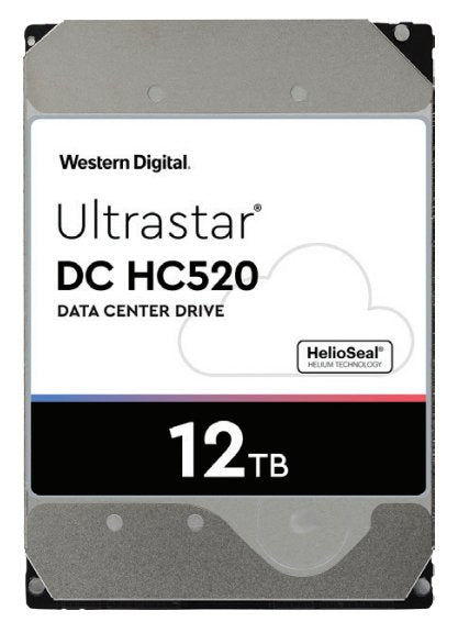 EAN 5054444129334 - Western Digital Ultrastar DC HC520 12TB disco duro interno 7200 RPM 256 MB 3.5" Serial ATA III imagen 1