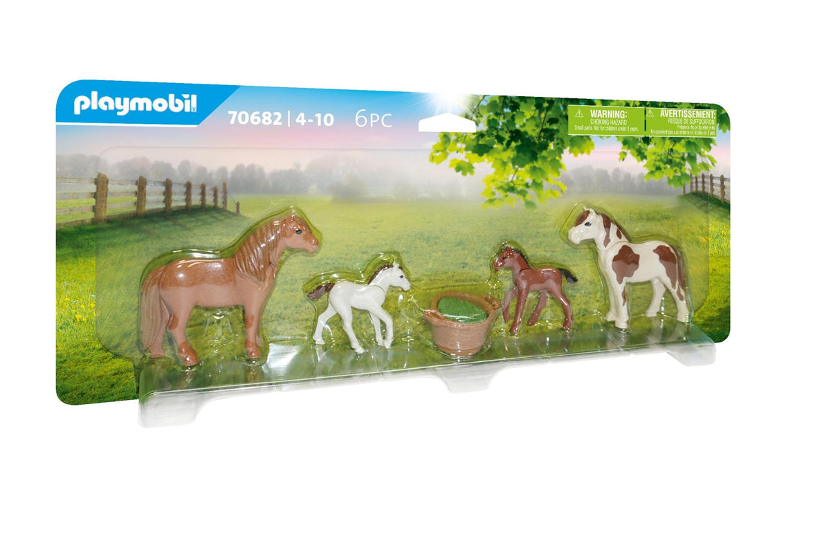 Playmobil 70682 Country 2 Ponys Con 2 Potros