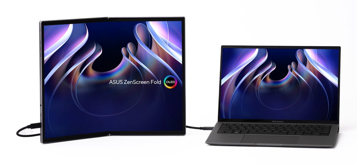 EAN 4711387447307 - ASUS ZenScreen Fold OLED MQ17QH pantalla para PC 43,9 cm (17.3") 2560 x 1920 Pixeles Quad HD Plata imagen 3
