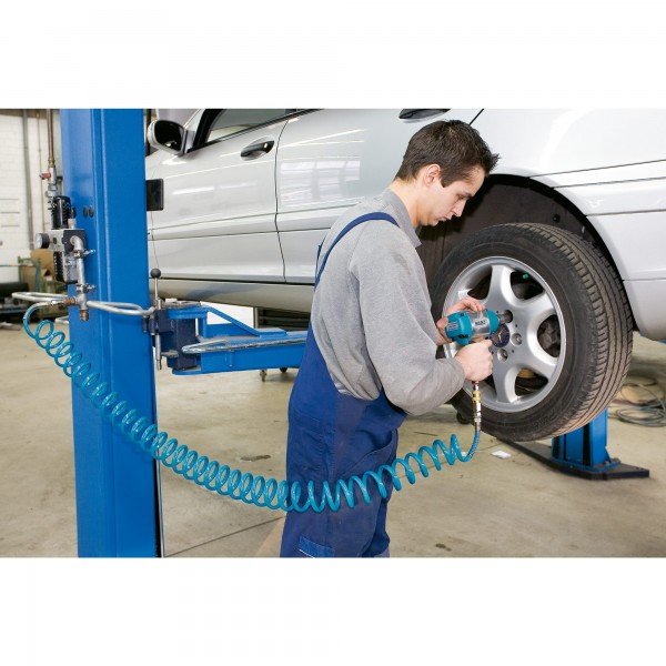 Hazet Manguera En Espiral 9040-7, Manguera De Aire Comprimido 9040-7