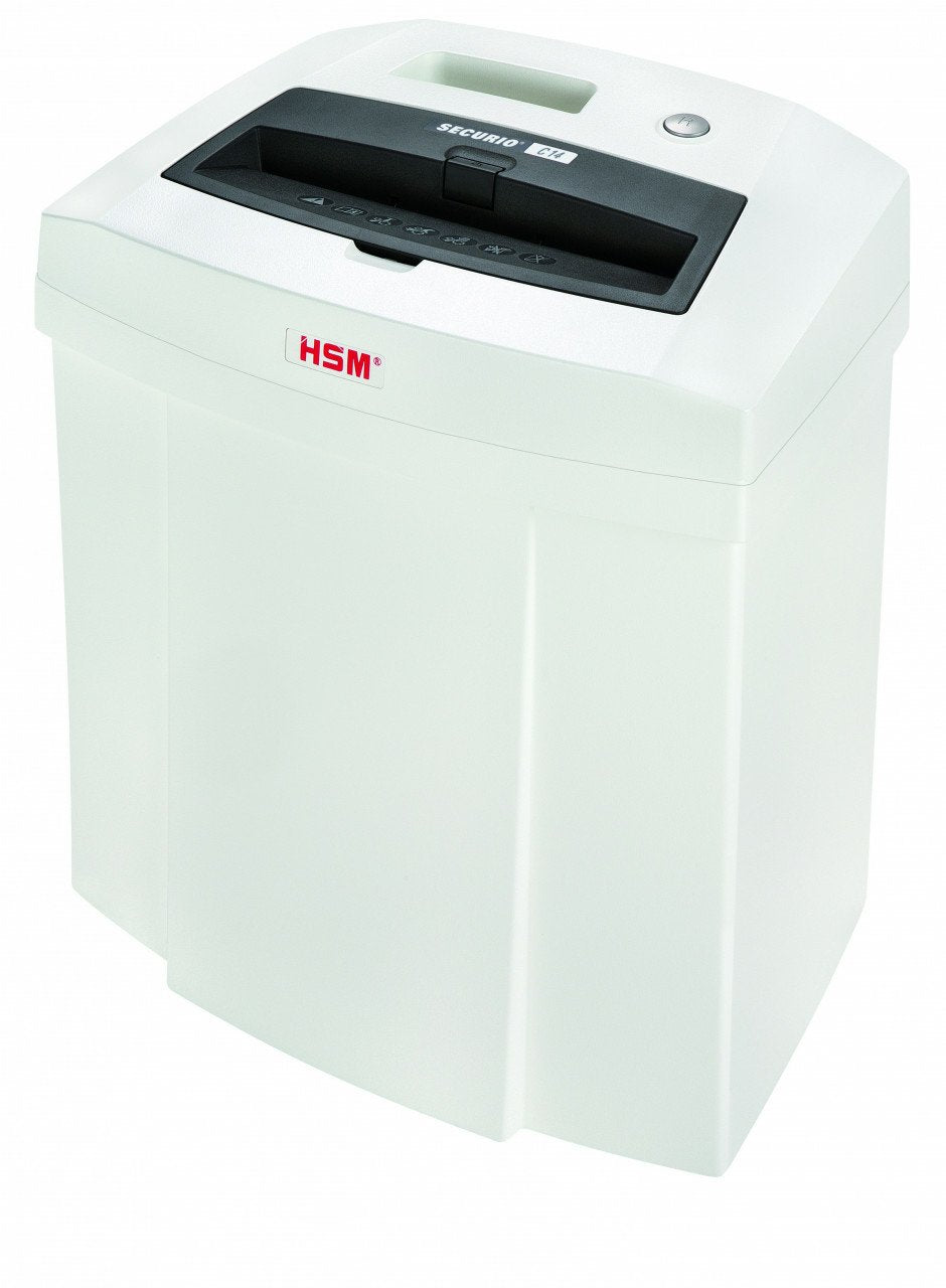 EAN 4026631053976 - HSM Securio C14 - 3.9 mm triturador de papel Corte en tiras 60 dB 22,5 cm Negro, Blanco imagen 1
