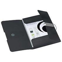 EAN 4008110432939 - Herlitz 11205986 carpeta Polipropileno (PP) Negro A4 imagen 2