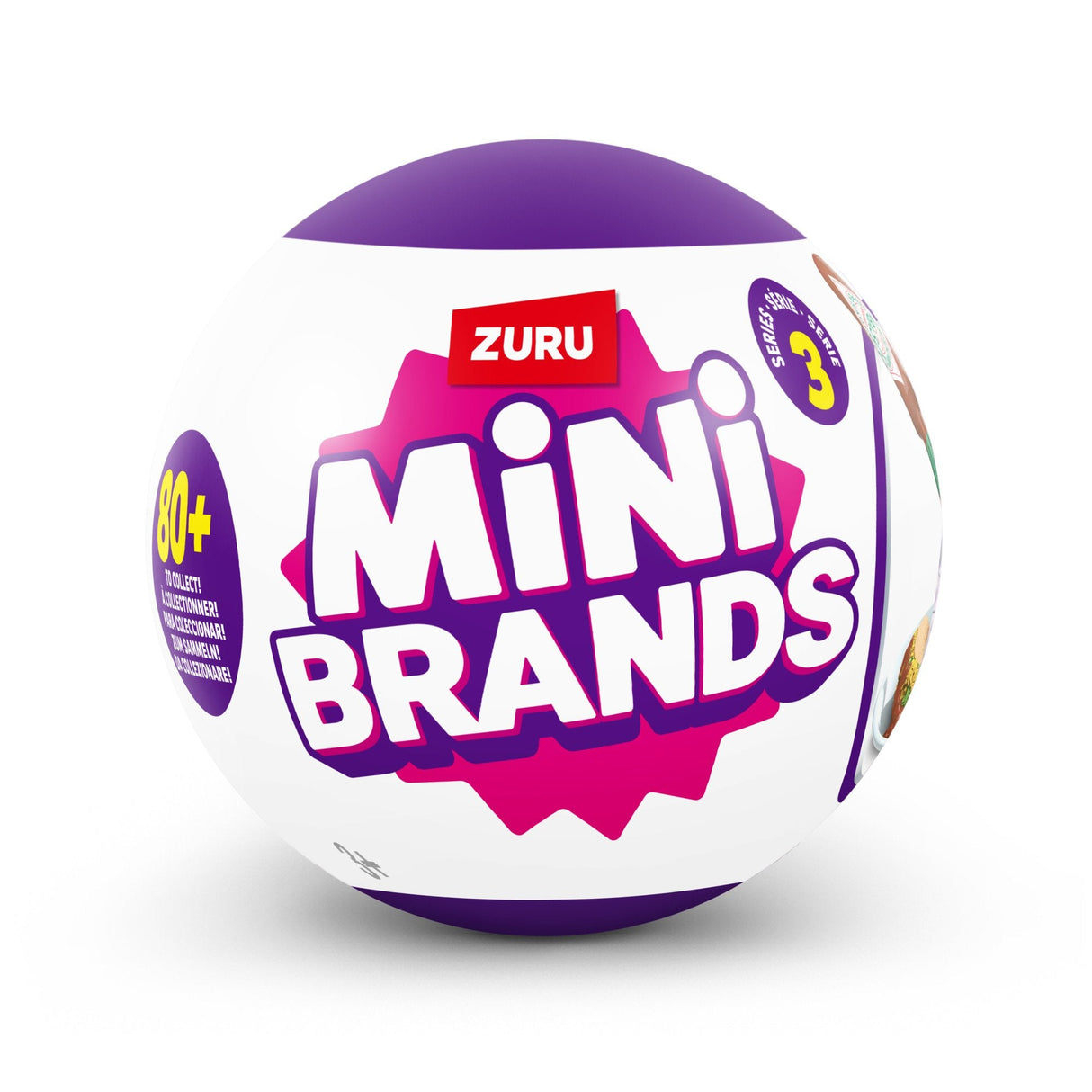 Figurki Mini Brands Global Brands Seria 3 1 Sztuka