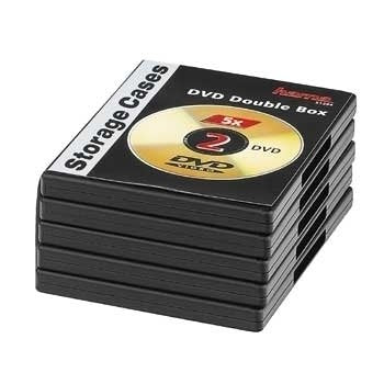 EAN 4007249512949 - Hama 00051294 funda para discos ópticos Funda de DVD 2 discos Negro imagen 1