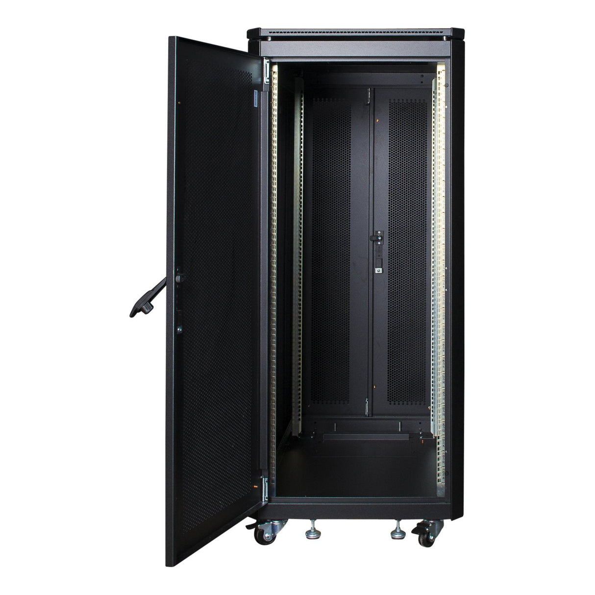 EAN 5420016846440 - LOGON RSL26U61BL armario rack 26U Rack o bastidor independiente Negro imagen 2