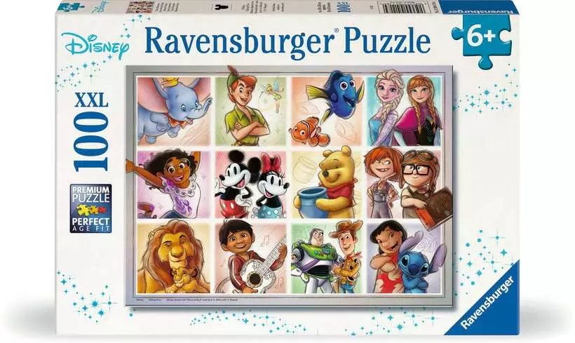 Ravensburg Children'S Puzzle Disney Multicharacter 100 Partes 12004118