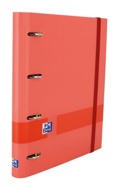 Oxford & You Carpeta 4 Anillas 35mm Europeanbinder A4+ T/Extradura C/Recambio 5x5 Watermelon