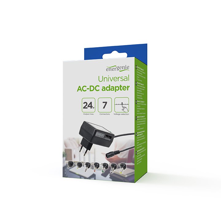 EAN 8716309082198 - EnerGenie EG-MC-009 adaptador e inversor de corriente Interior 24 W Negro imagen 2