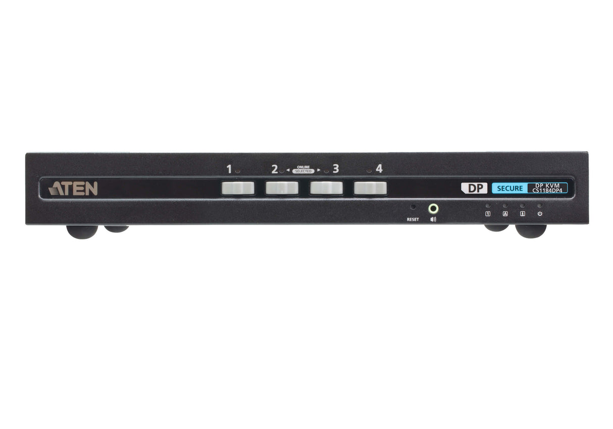 EAN 4710469341373 - ATEN CS1184DP4 interruptor KVM Negro imagen 1