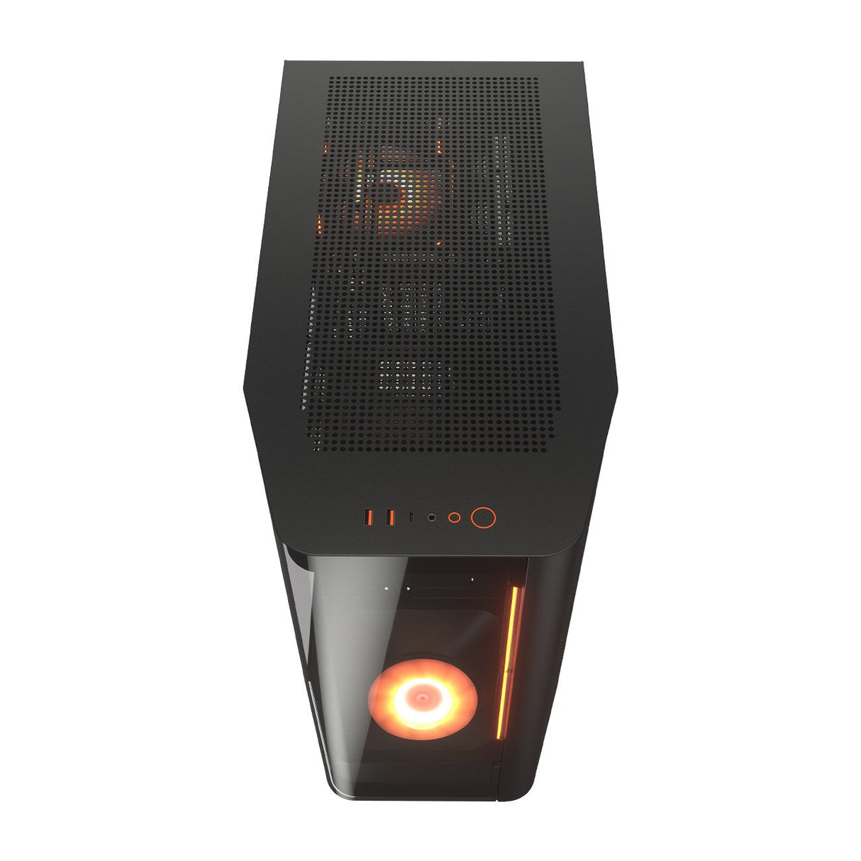 Caja Pc Cougar Semitorre Fv270 Rgb Negro