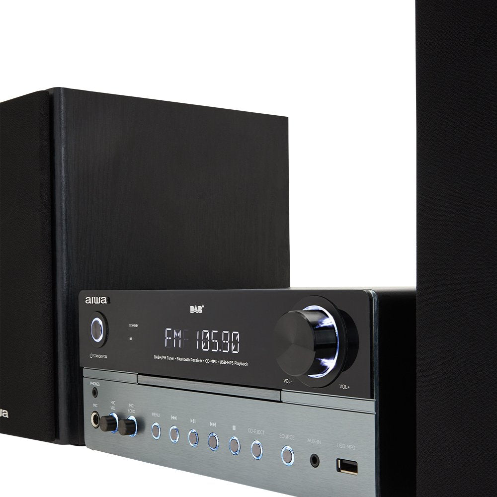 EAN 8435256898491 - Aiwa MSBTU-700DAB sistema de audio para el hogar Microcadena de música para uso doméstico 25 W Azul ártic imagen 3