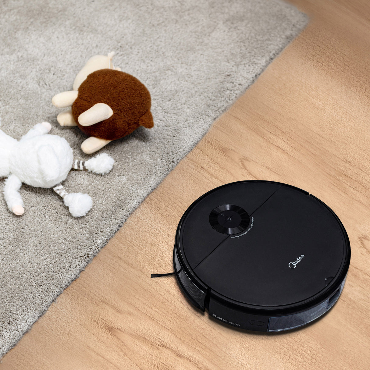 Aspiradora Midea I5c(Bk) Robotizada 0,25 L Sin Bolsa Negro