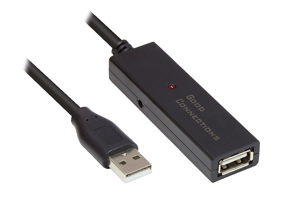 Cable Alcasa Gc-M0131 Usb 5 M Usb 2.0 Usb A Negro
