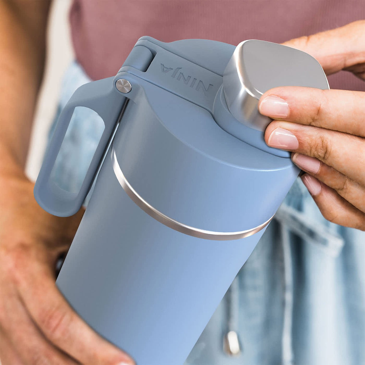 Termo Ninja Trinkflasche 530ml -Azul