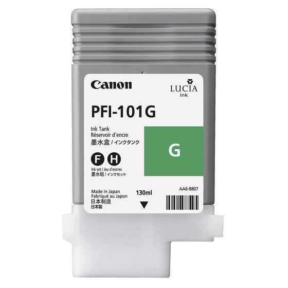 EAN 4960999299723 - Canon PFI-101G cartucho de tinta 1 pieza(s) Original Verde imagen 1