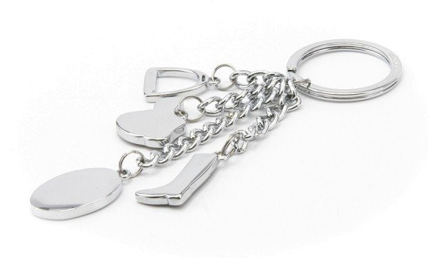 Troika Schlüsselanhänger Pferdeglück