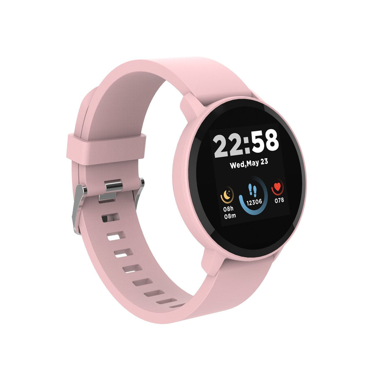Smartwatch Lollypop Rosa Canyon Sensor Cardiaco/ Hasta 4 Dias En Standby/ Peso 35 Gramos
