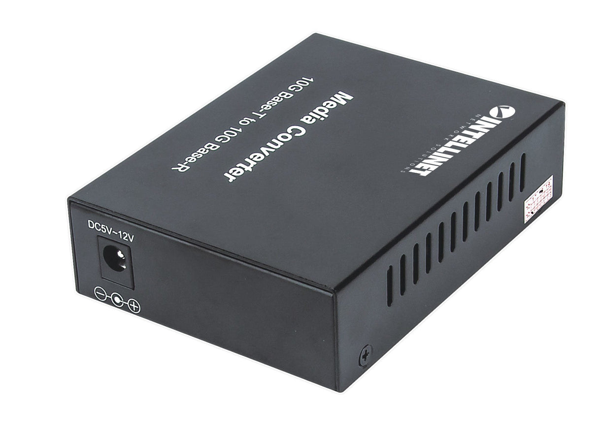 EAN 0766623508193 - Intellinet 508193 convertidor de medio 10000 Mbit/s Negro imagen 7