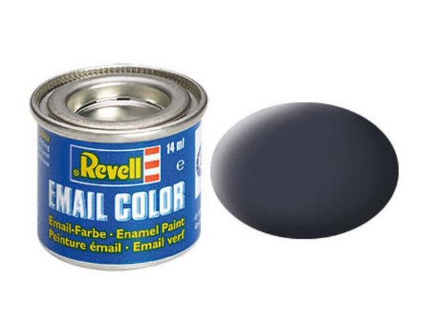 EAN 0000042023043 - Revell Tank grey, mat RAL 7024 14 ml-tin parte y accesorio de modelo a escala Pintura imagen 1