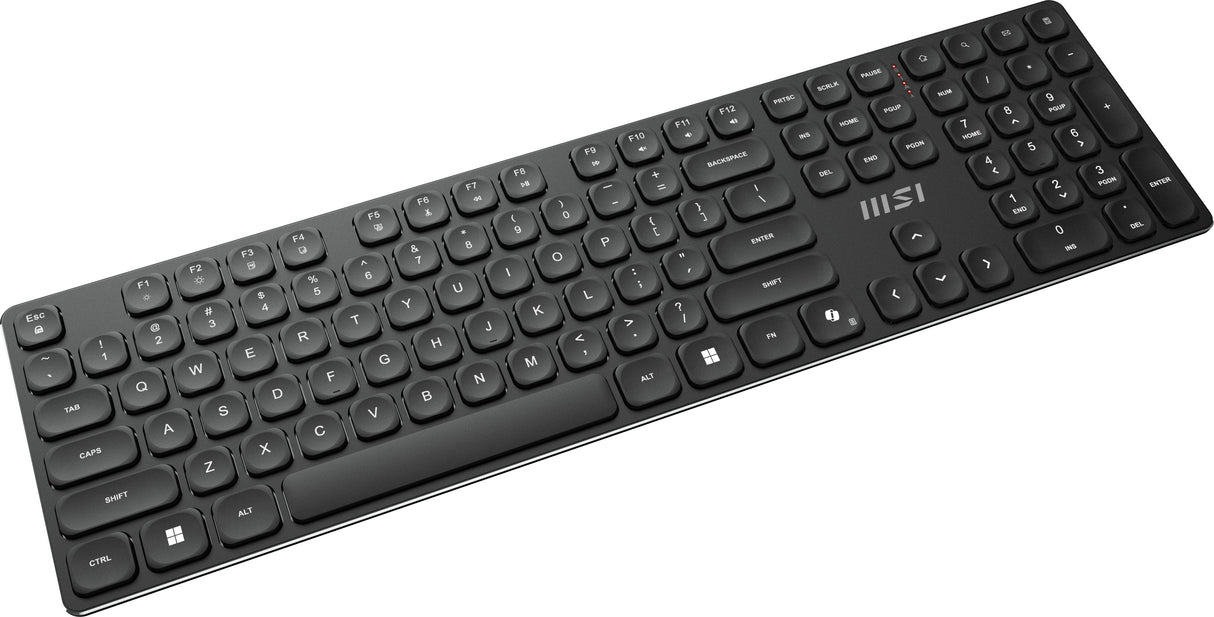 EAN 4711377367042 - MSI FORGE K210 WIRELESS COMBO teclado Ratón incluido Hogar / Oficina USB QWERTY Inglés de EE. UU. Negro imagen 11