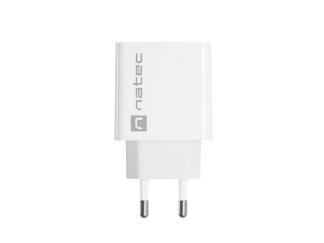 Cargador Usb Natec Ribera Usb-A 18w Blanco