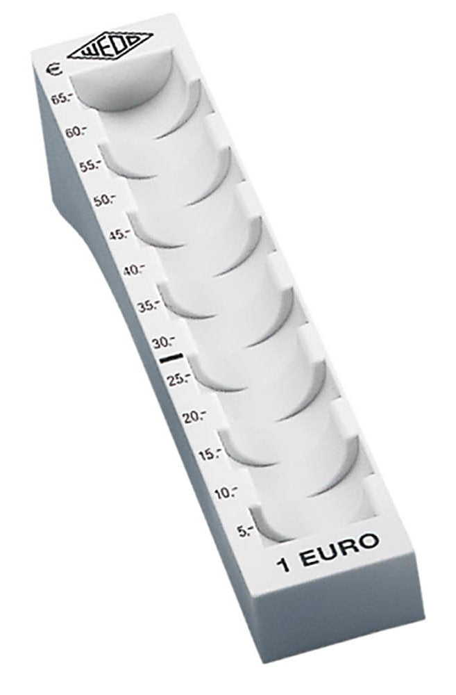 Wedo Münzrille Euro 1,00