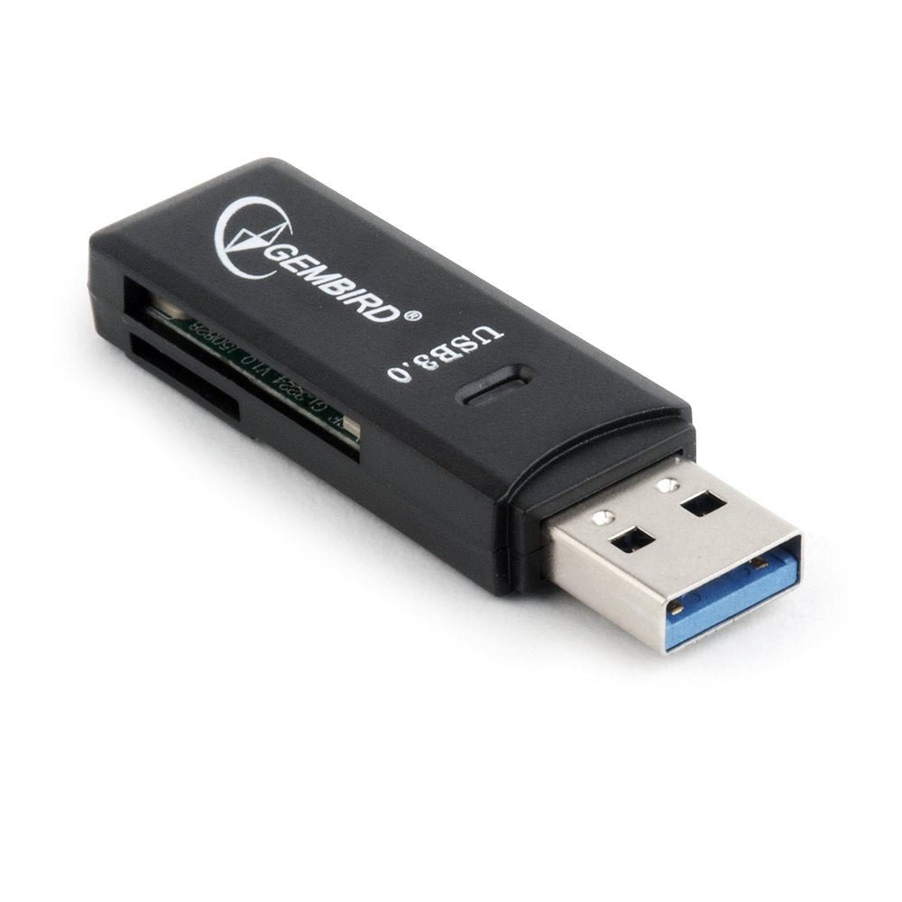 EAN 8716309087704 - Gembird UHB-CR3-01 lector de tarjeta USB Negro imagen 1
