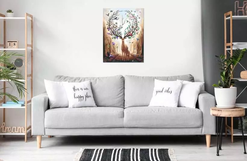 Edición De Lienzo De Ravensburger Creart - Encounter Magnífico, Pintura 23910