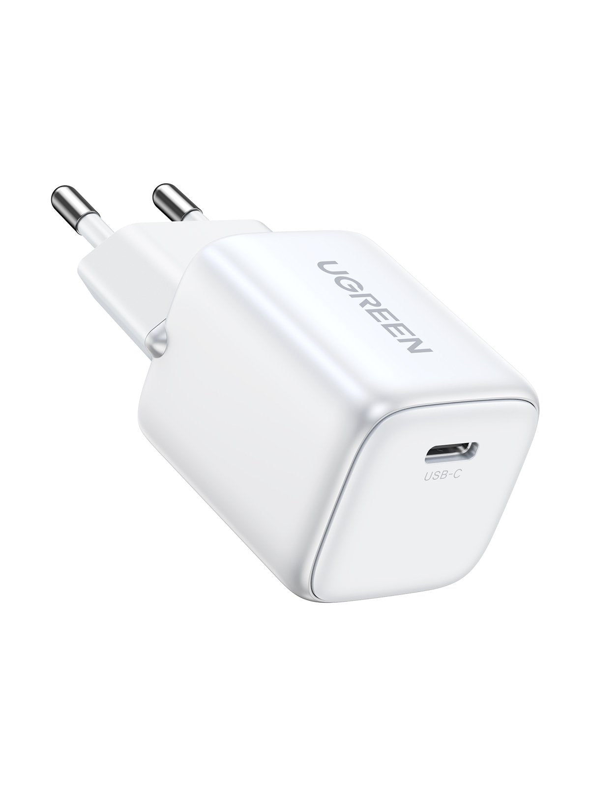 Cargador Ugreen Nexode Mini 20w Pd Gan Tech Blanco