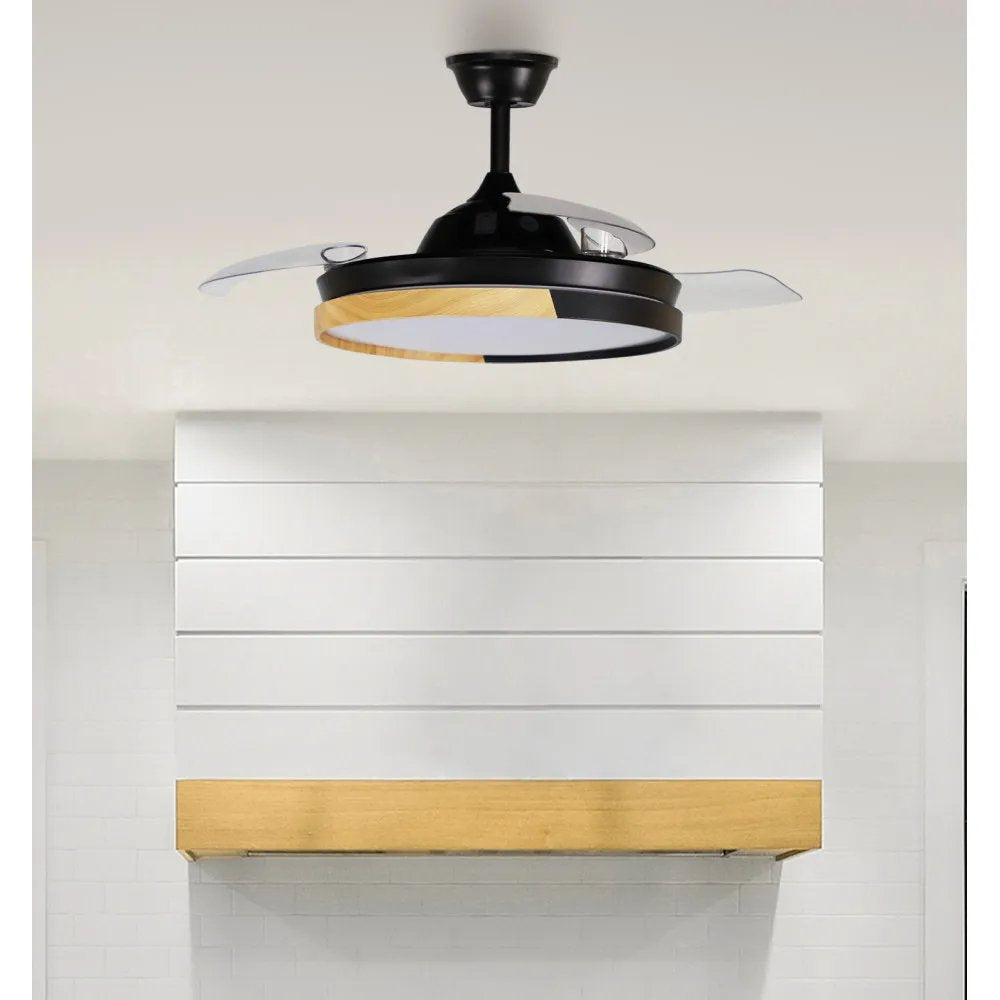 EAN 8435684343228 - Fabrilamp 214491388 ventilador Haya, Negro imagen 2