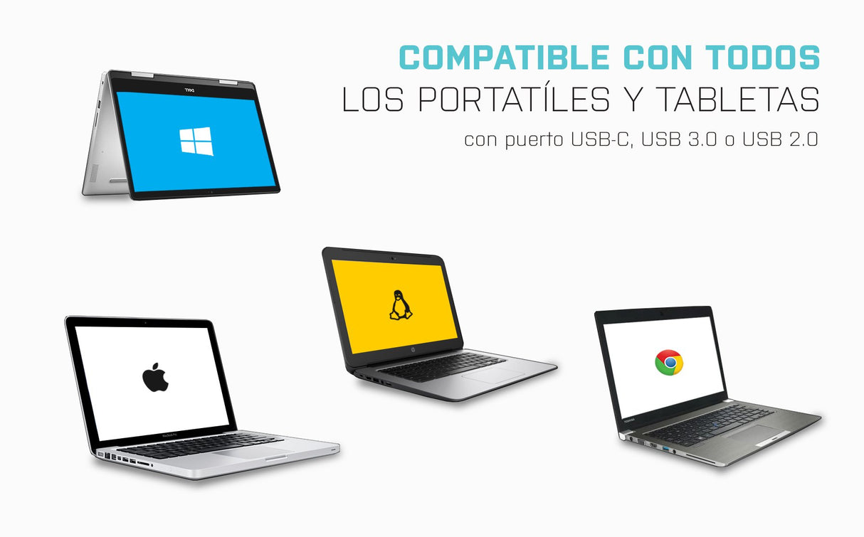 EAN 8595611703843 - i-tec U3DUALHDMIDOCK base para portátil y replicador de puertos Alámbrico USB 3.2 Gen 1 (3.1 Gen 1) Type- imagen 9