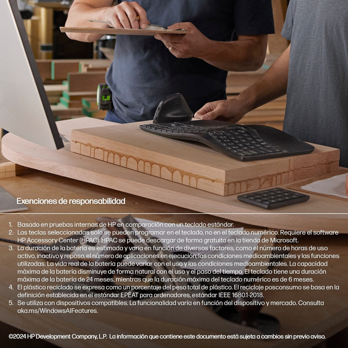 Hp 965 Ergonomic Wireless Keyboard